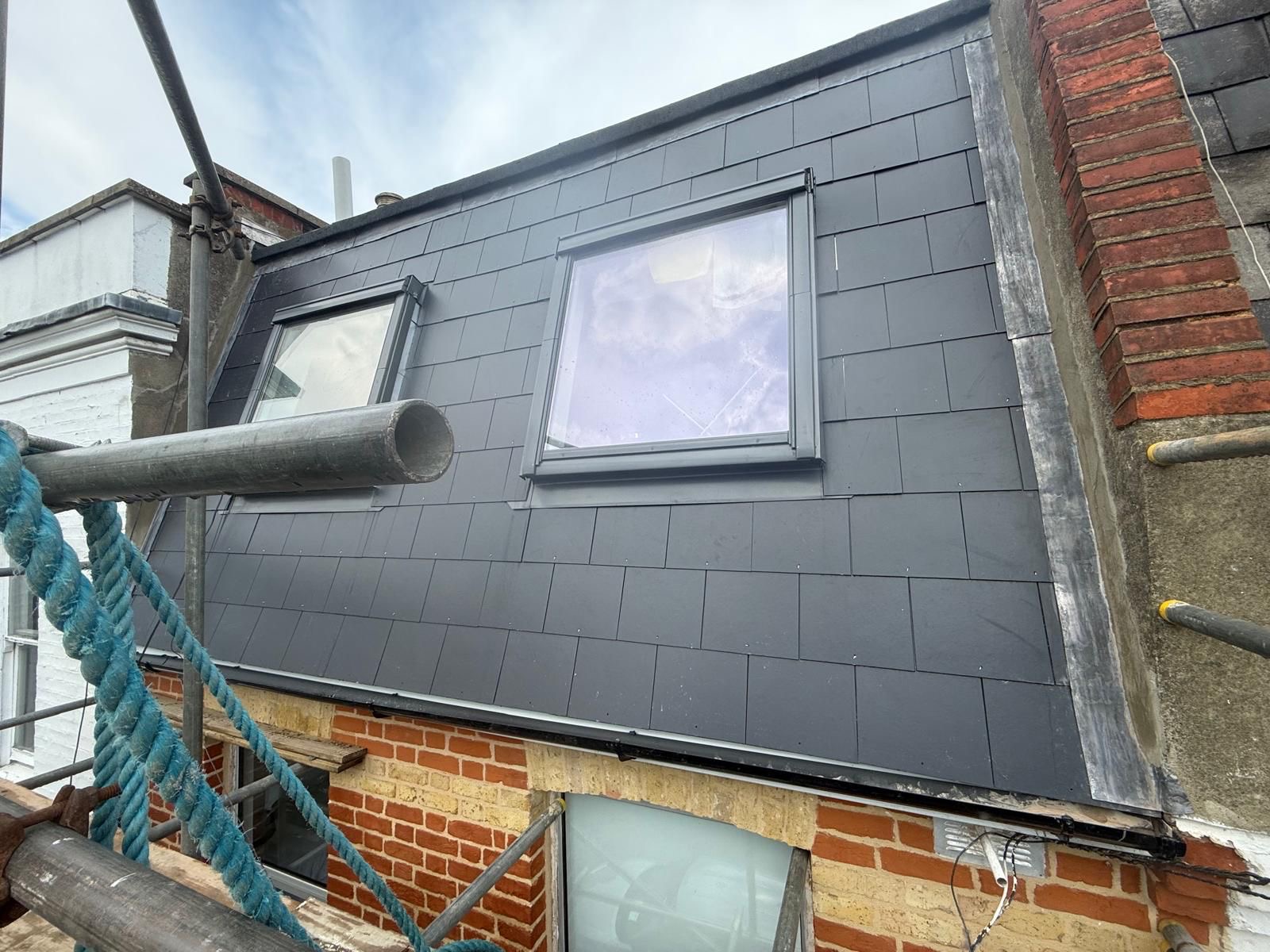 Recent roofing project 3 completed by Covers Of London Ltd in North London